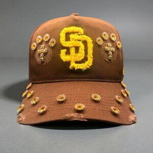 Distressed San Diego Padres Hat